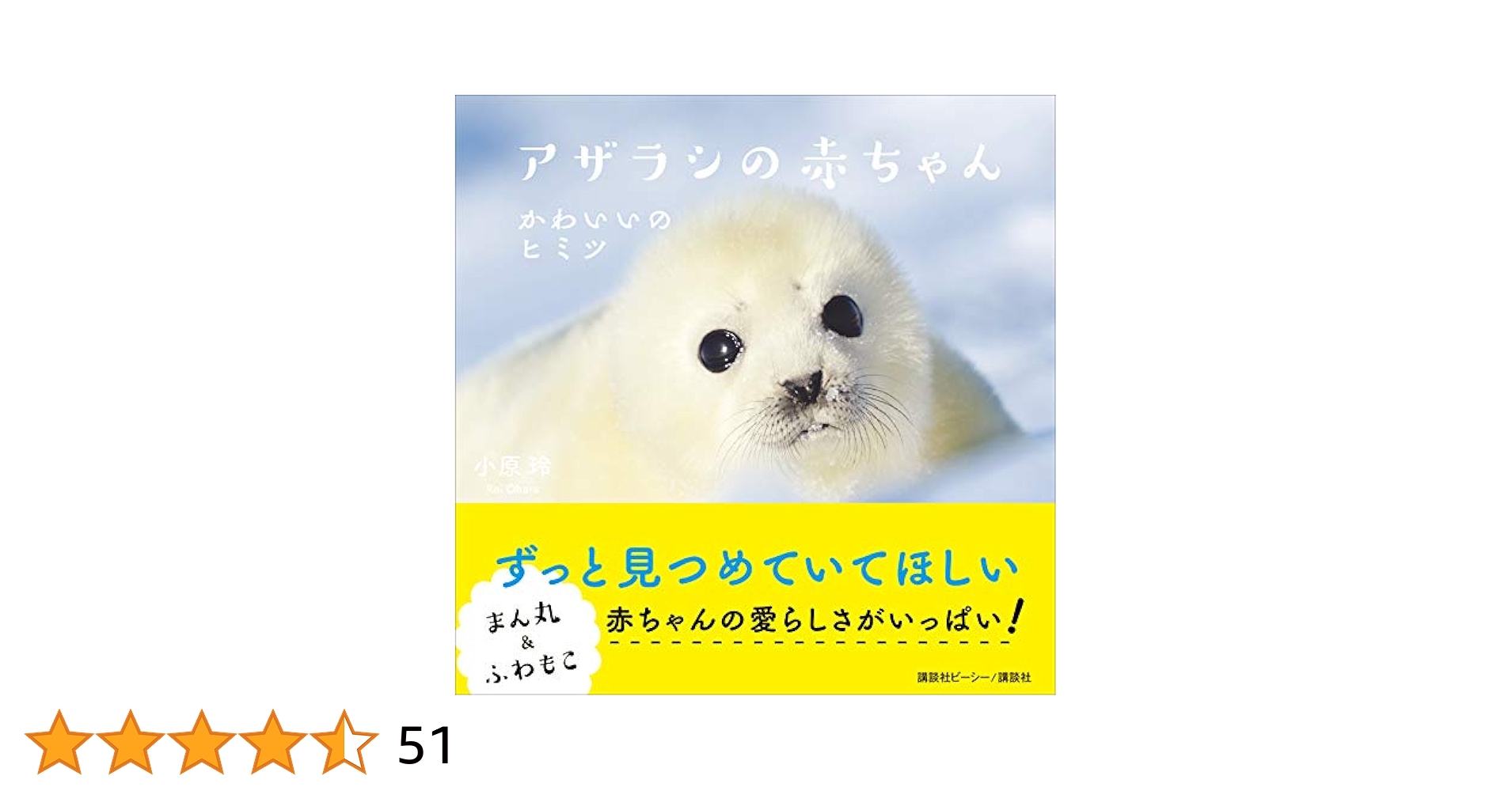 小原 玲さんの「アザラシの本」 アザラシの赤ちゃん』大塚敦子 小原玲 | 単行本 - 文藝春秋